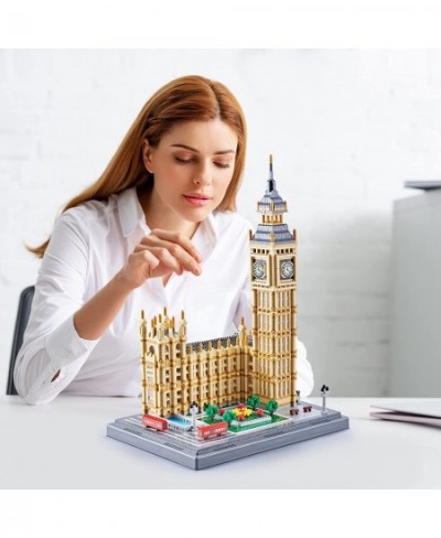 Architecture and Collection for Adults Big Ben Micro Blocks Set A Great Building Mini Bricks Kit Gifts for Kids（6473 pcs+） $7...