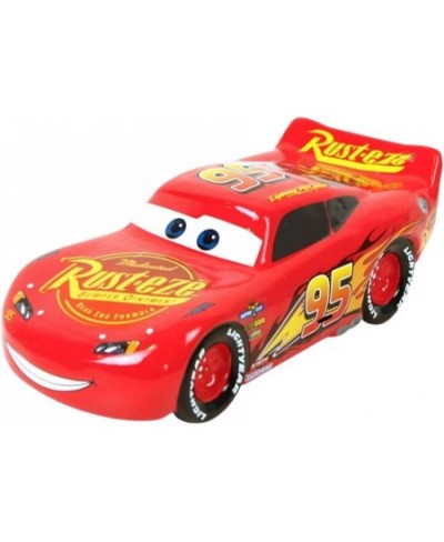 Pixar Cars Lightning McQueen Piggy Bank – Kids Ceramic Coin Bank with Rubber Stopper $39.71 - Kids' Money Banks