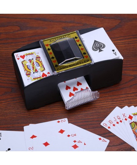 Automatic Playing Cards Shuffler Poker Casino One/Two Deck Card Shuffle SOR $35.95 - Electronic Learning & Education Toys