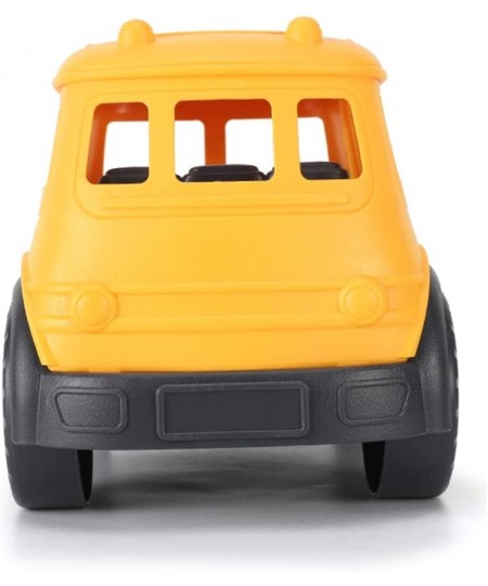 Big School Bus Toy for Toddlers Yellow Plastic Vehicle for Kids Boys Girls Toddler Play $32.14 - Kids' Play Construction Vehi...