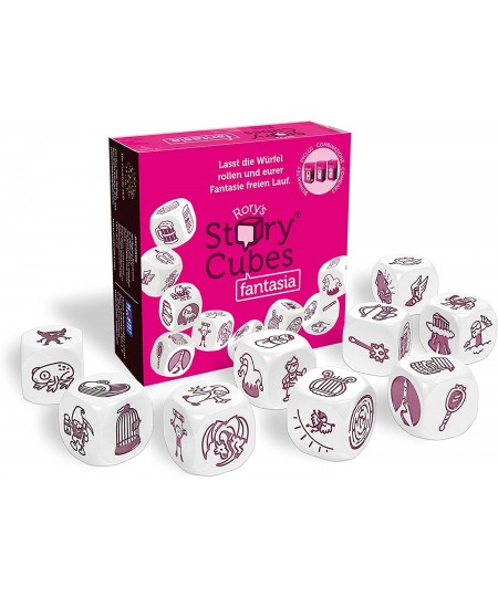 Asmodee Story Cubes Fantasia Family Game Story Game German Multicolor 879844 $42.32 - Dice Games