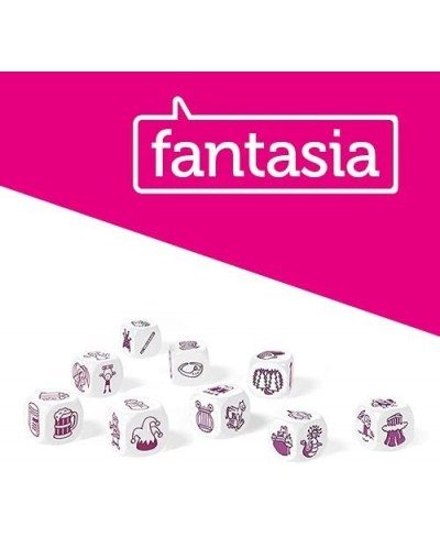 Asmodee Story Cubes Fantasia Family Game Story Game German Multicolor 879844 $42.32 - Dice Games