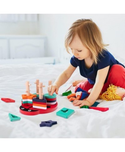 Wooden Educational Toys for 1 Year Old Baby Boy and Gril | Montessori Puzzle Sorting Carrot Harvest Game for Age 2 3 4 5 + | ...