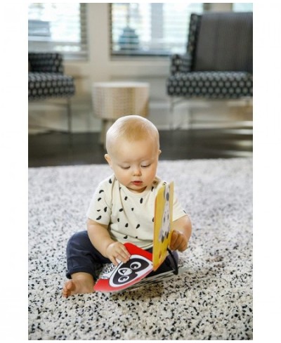 Flip For Art High Contrast Floor Activity Mirror with Take Along Cards Tummy Time Play Newborn+ $19.43 - Baby Mirror Toys