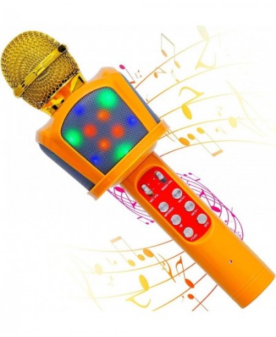 Kids Toys Microphone Wireless Karaoke Machine for 3 4 5 6 7 8 9 10 Years Old Boy Girl Gifts Voice Changer Bluetooth Microphon...