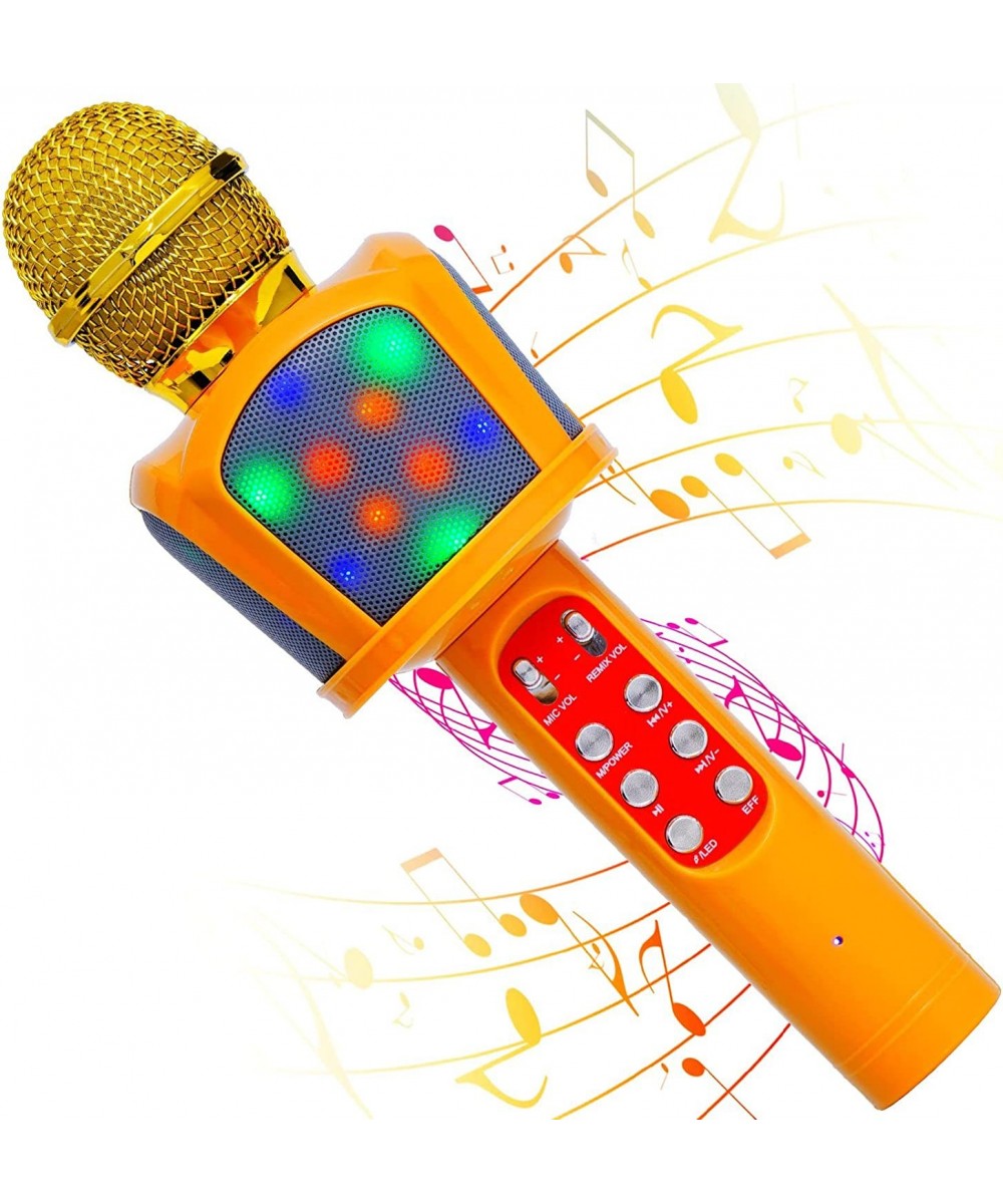 Kids Toys Microphone Wireless Karaoke Machine for 3 4 5 6 7 8 9 10 Years Old Boy Girl Gifts Voice Changer Bluetooth Microphon...