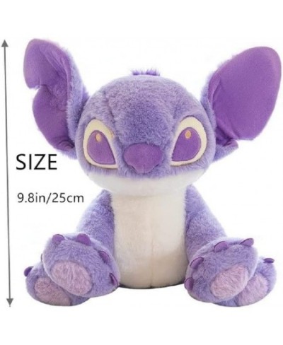 Stitch Plush Stuffed Toys Purple Stitch Figure Plushie Dolls Purple and Stitch Gifts Soft and Cuddly Plush Cuddle Pillow Budd...