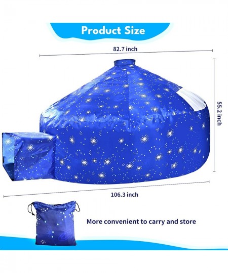 The Original Fast Build A Fort Inflatable Fort for Kids - Playhouse for Kids (Constellation Blue) $66.75 - Kids' Play Tents &...