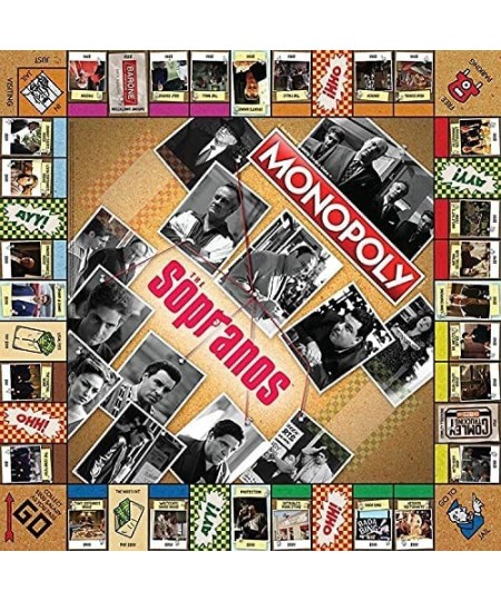 Monopoly The Sopranos | Based on HBO Crime Drama The Sopranos | Featuring Familiar Locations Callouts and References to The E...