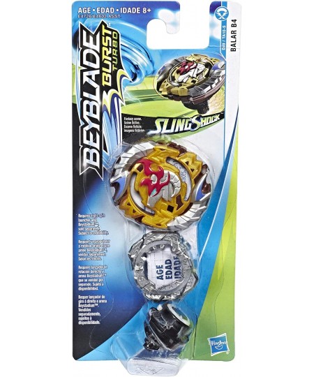 Burst Turbo Slingshock Balar B4 Single Battling Top Right-Spin Attack Type Age 8+ $15.11 - Gaming Top Toys