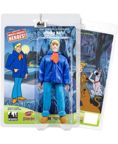 Scooby Doo Retro 8 Inch Action Figures Series: Fred [Blue Jacket Winter Variant] $59.00 - Action Figures