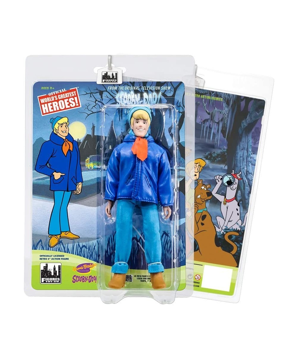 Scooby Doo Retro 8 Inch Action Figures Series: Fred [Blue Jacket Winter Variant] $59.00 - Action Figures