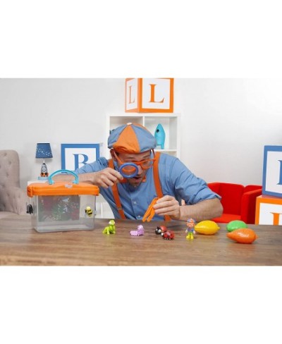 Blippi Bug Hunter Set Includes 3-inch Figure 3 Adorable Bugs 3 Mystery Bugs Bug Tank Magnifying Glass Activity Booklet and Mo...