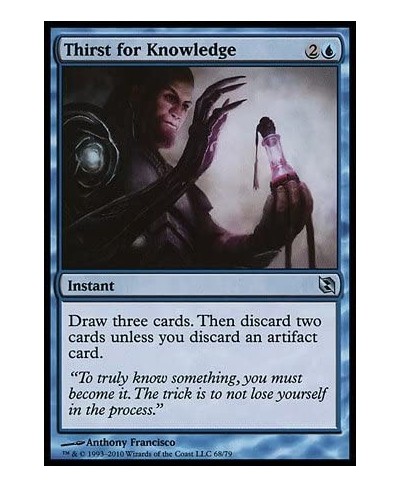 Thirst for Knowledge - Duel Decks: Elspeth vs Tezzeret $11.97 - Card Games