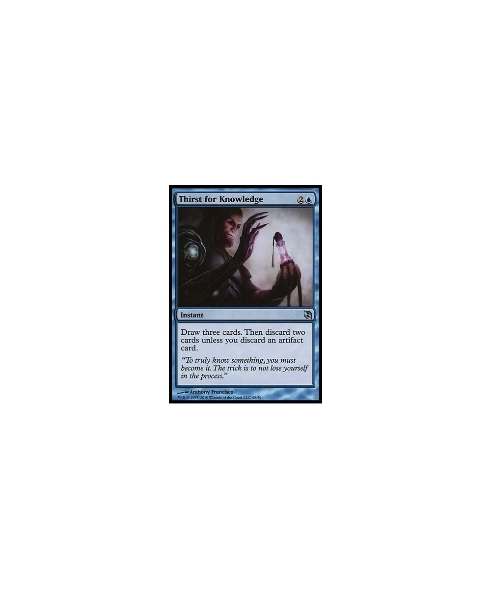 Thirst for Knowledge - Duel Decks: Elspeth vs Tezzeret $11.97 - Card Games