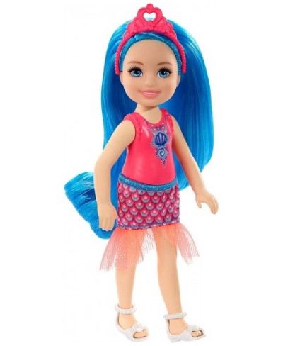 Dreamtopia Chelsea Sprite Doll 7-inch with Blue Hair Wearing Fashion and Accessories Multi (GJJ94) $23.05 - Dolls