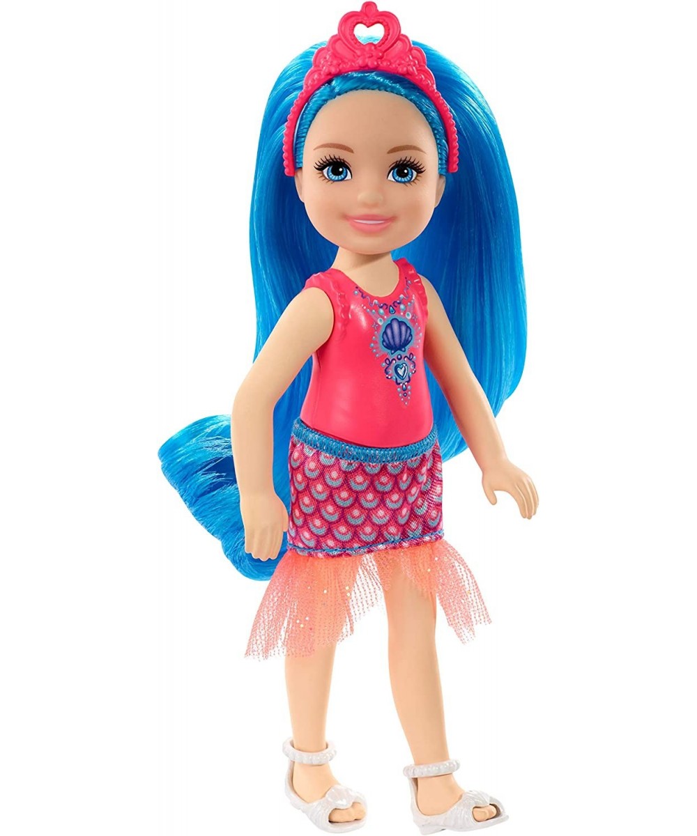 Dreamtopia Chelsea Sprite Doll 7-inch with Blue Hair Wearing Fashion and Accessories Multi (GJJ94) $23.05 - Dolls