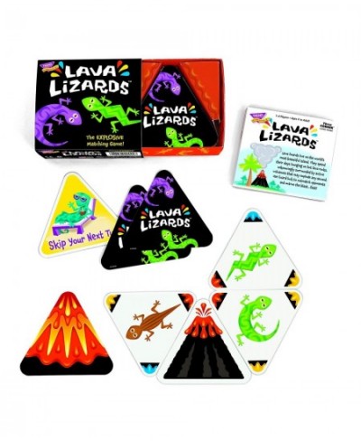 Lava Lizards Three Corner Strategy Game Family-Friendly Card Games $18.64 - Card Games