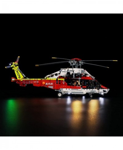 Light for Lego-42145 Airbus H175 Rescue-Helicopter - Led Lighting Kit Compatible with Lego Building Blocks Model - NOT Includ...