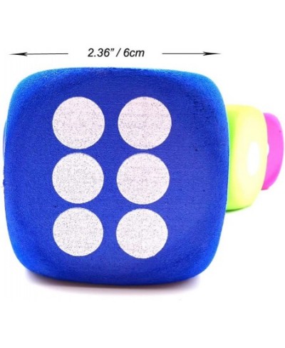 Jumbo EVA Dices Giant Dot EVA Foam Dices for Kids Building Blocks Educational Party Suppliers 4 Color 12PCS $25.92 - Dice Games