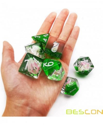 Bescon Oversized DND Animal Dice Set of Rabbit Giant 7pcs Rabbit Polyhedral D&D Dice Set Big Sized Dungeons and Dragons Dice ...