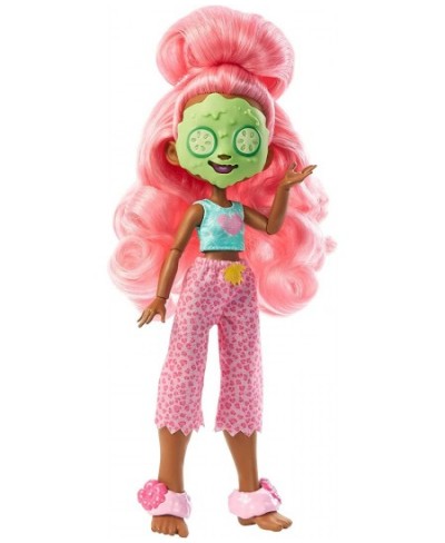 Cavetastic Sleepover Fernessa Doll (8 – 10-inch) Poseable Doll with Pink Hair and 3 Accessories Gift for 4 Year Olds and Up $...