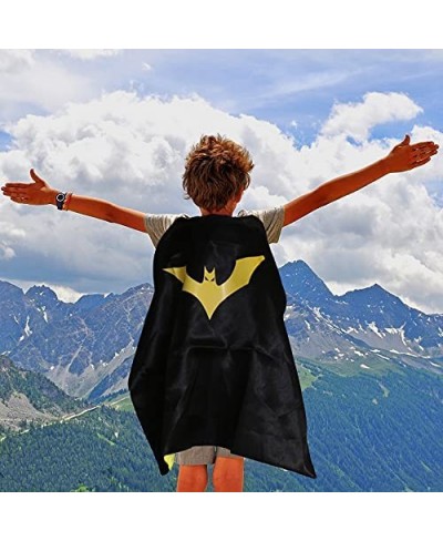 Superhero Capes and Masks for Kids Double Side Superhero Party Favors Super Hero Costumes Superhero Birthday Party Supplies f...