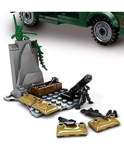 Army Toys - Building Blocks - Army Ambulance Building Blocks 262 Piece Plus All Accessories Shown Toy Playset Military Vehicl...