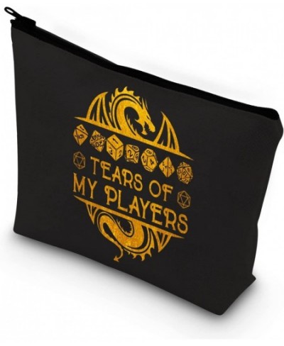 Tears Of My Players Funny RPG Gamer Cosmetic Bag d20 Dice Gift (tears of players bl) $24.22 - Game Accessories