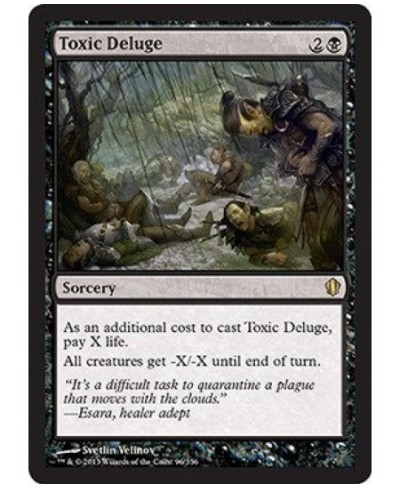 Toxic Deluge (96/356) - Commander 2013 $42.65 - Card Games