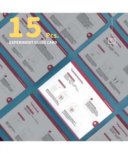 Science Kit with 30 Science Lab Experiments DIY STEM Educational Learning Scientific Tools for 3 4 5 6 7 8 9 10 11 Years Old ...