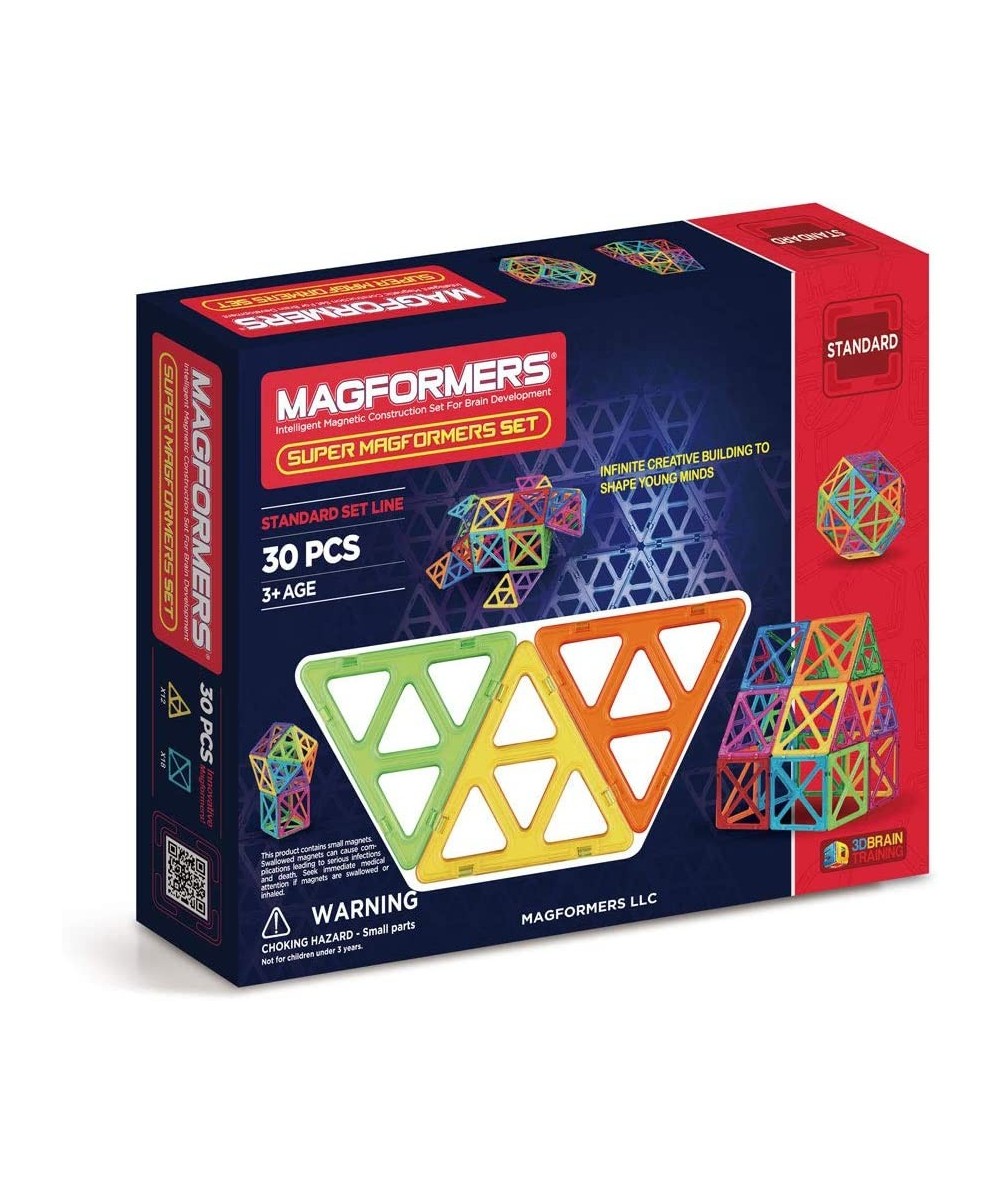 Standard Super Set (30-pieces) $93.33 - Toy Magnetic Building Sets