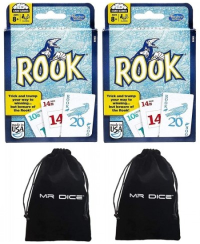 Rook Card Game 2 Packs Bundle with Mr Dice Drawstring Bag 2 Bags $40.93 - Game Accessories