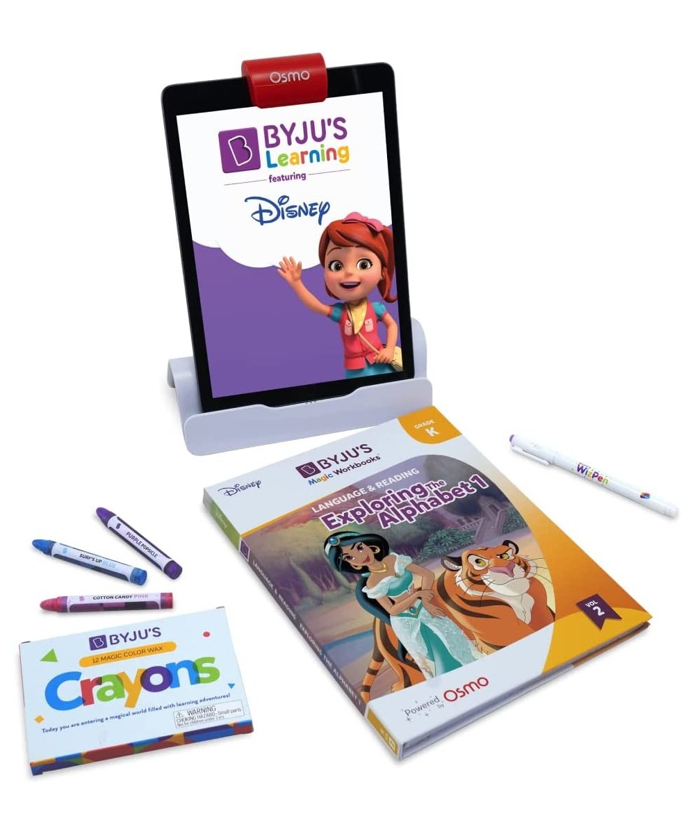 Magic Workbooks: Disney Kindergarten Language & Reading Exploring The Alphabet 1 - Ages 4-6 - Includes Disney & Pixar Charact...