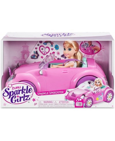 Pink Convertible with Doll Playset 10.5 Inches by ZURU Fashion Dolls Toys and Vehicle Toy for Girls $26.26 - Dolls