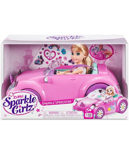 Pink Convertible with Doll Playset 10.5 Inches by ZURU Fashion Dolls Toys and Vehicle Toy for Girls $26.26 - Dolls