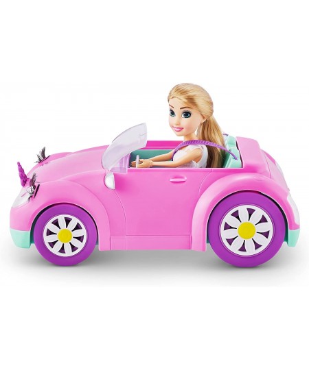 Pink Convertible with Doll Playset 10.5 Inches by ZURU Fashion Dolls Toys and Vehicle Toy for Girls $26.26 - Dolls