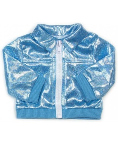 Gymnastics Leotard Jacket and Drawstring Bag Set for 18'' Dolls Aqua $28.48 - Dolls