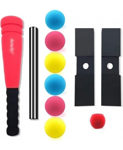 Mini Foam Tball Set for Toddlers - Carry Bag Included - Best Baseball T Ball Toys for Kids Age 1 Years Old $34.35 - Toy Sport...