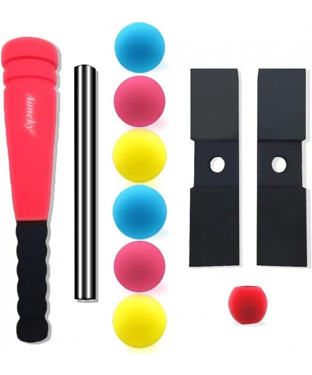 Mini Foam Tball Set for Toddlers - Carry Bag Included - Best Baseball T Ball Toys for Kids Age 1 Years Old $34.35 - Toy Sport...