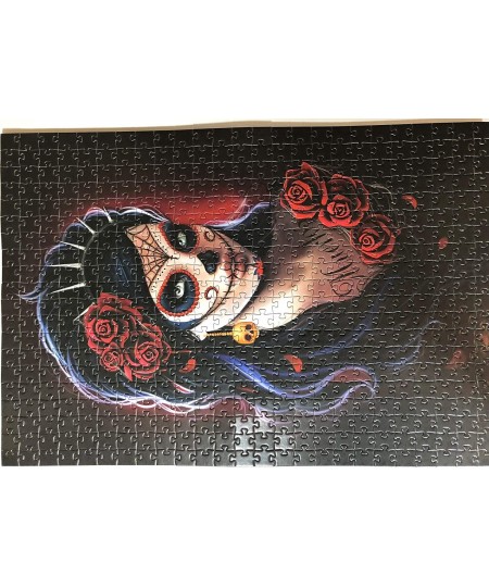 - Day of The Dead - 500 Piece Jigsaw Puzzle - Difficulty Level "Extreme" - Frustration Level "Extreme" - Support a USA Small ...