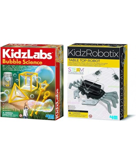 Bubble Science Physics Chemistry Lab 5591 for Age 8+ STEM & Table Top Robot Kit 5576 for Age 8+ STEM $57.50 - Educational Sci...