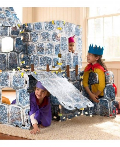 Fantasy Castle Building Set (16Piece Set) Multicolor 22 inches $90.72 - Toy Building Sets