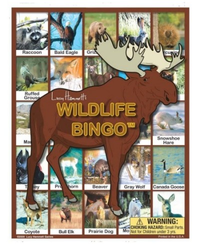 Wildlife Bingo Board Game $22.81 - Board Games