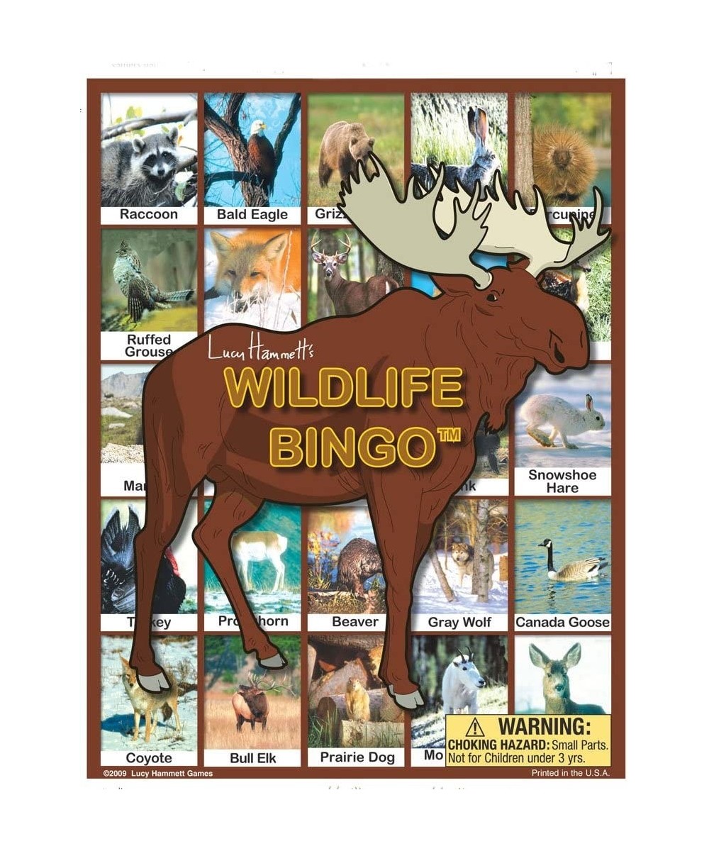 Wildlife Bingo Board Game $22.81 - Board Games