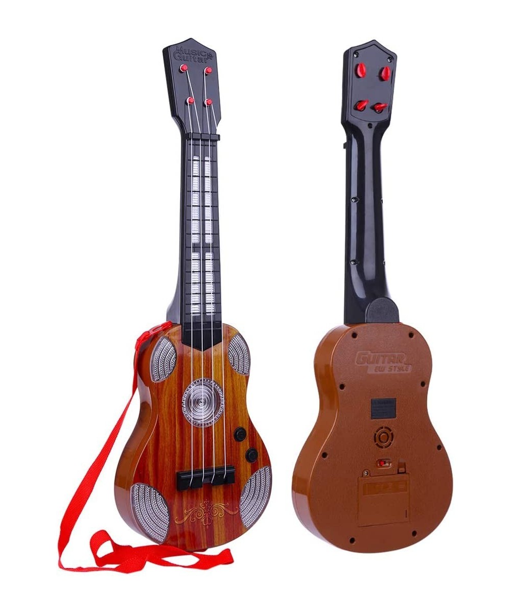 Kedoung Kids Guitar for Girls Boys Beginners with 4 Nylon String Toddler Electric Toy Guitar for Kids Ages 3-5 with Music and...