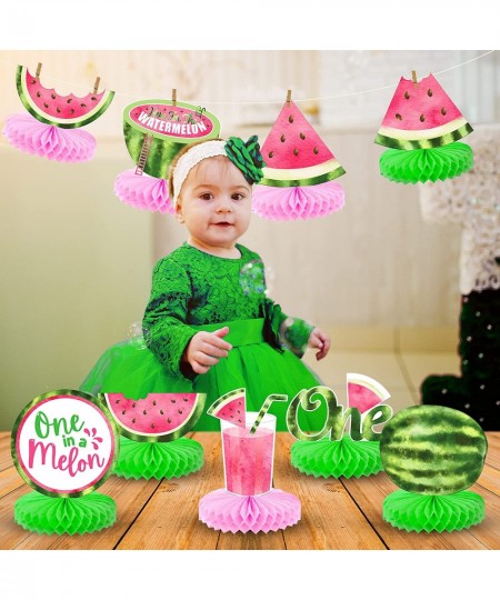 One in a Melon Centerpieces for Tables - Pack of 9 One In A Melon Party Decorations | One In a Melon Birthday Decorations | W...