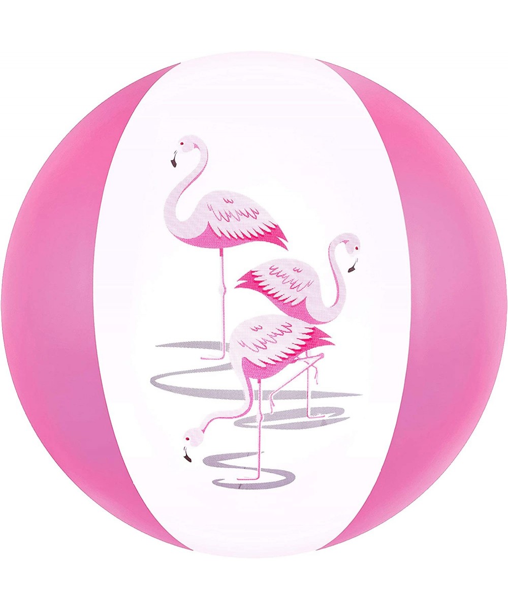 16" Pink Flamingo Party Pack Inflatable Beach Balls - Beach Pool Pink/Flamingo Themed Party Toys (12 Pack) $22.85 - Toy Sport...