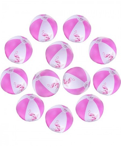 16" Pink Flamingo Party Pack Inflatable Beach Balls - Beach Pool Pink/Flamingo Themed Party Toys (12 Pack) $22.85 - Toy Sport...