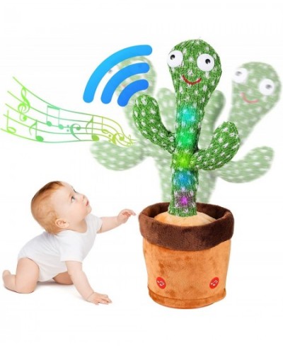 Baby Toys Dancing Talking Cactus for Boys Girls Singing Cactus Plush Toy with LED Light Can Twist Body Recording Mimic Repeat...